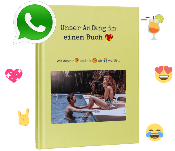 Deinen WhatsApp Chat als Buch drucken mit zapptales - Einfach, sicher und individuell