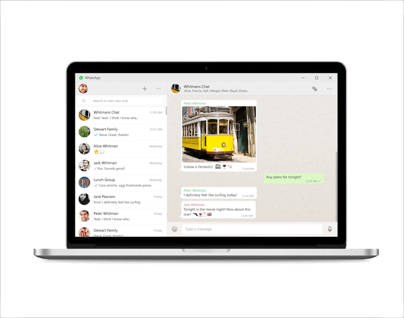 whatsapp on computer