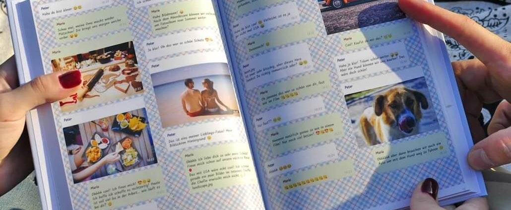 zapptales WhatsApp Buch aus Liebes Chat