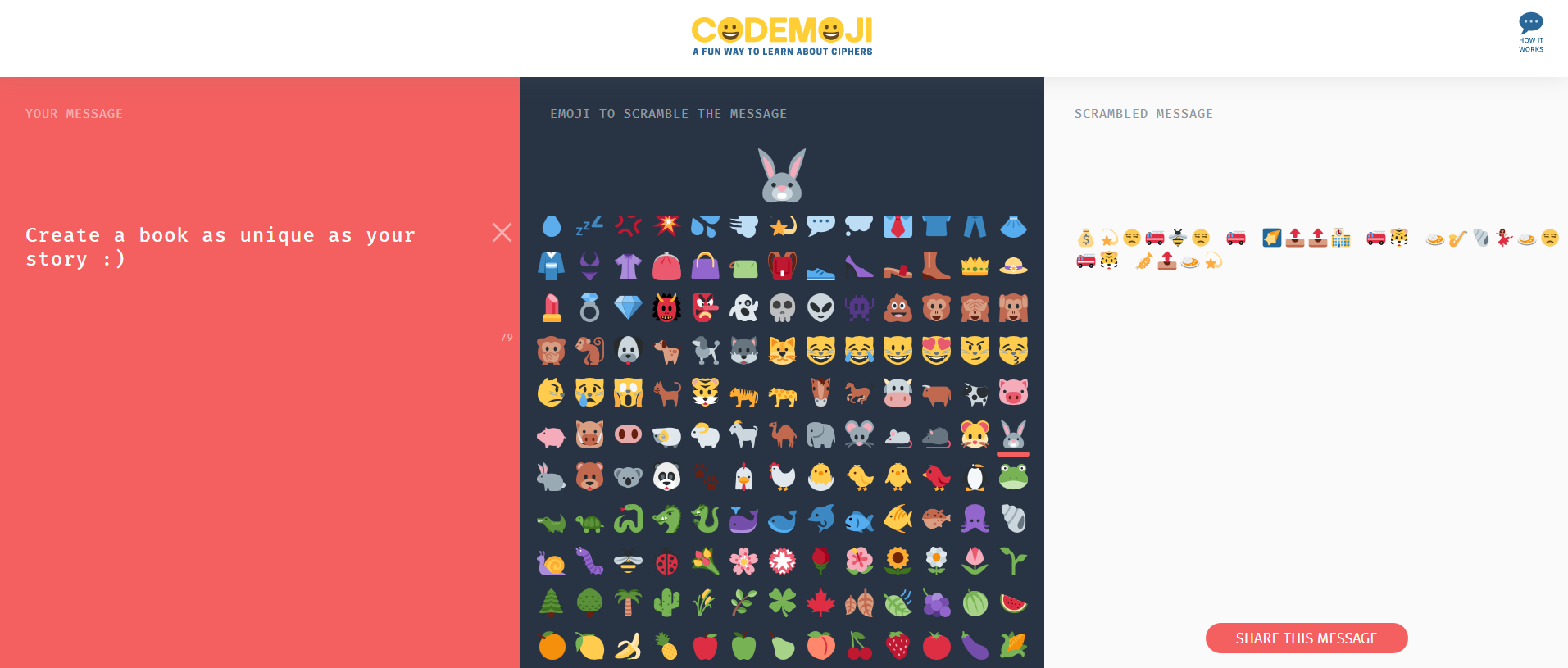 Codemoji Use Emojis To Encrypt Messages