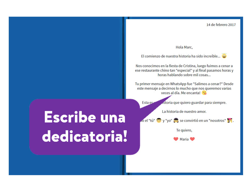 05 - escribe una dedicatoria