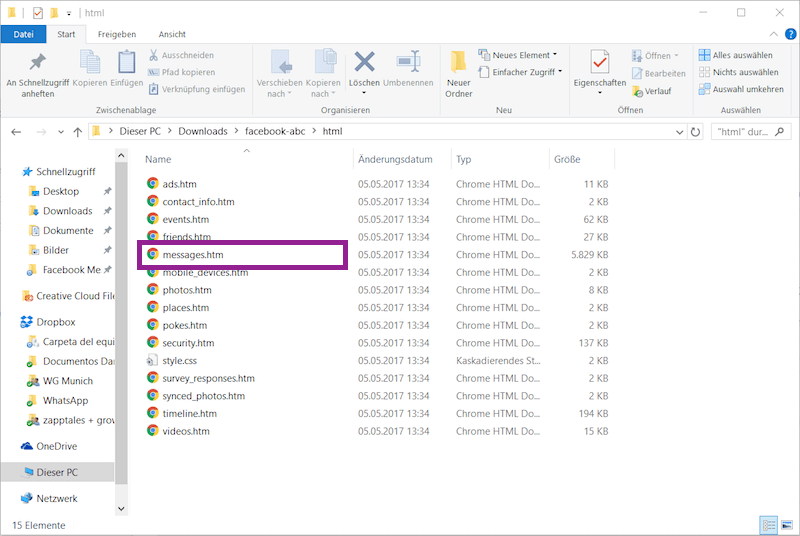 Schritt 7 Facebook Messenger Windows Schritt 7 Facebook Messenger Windows