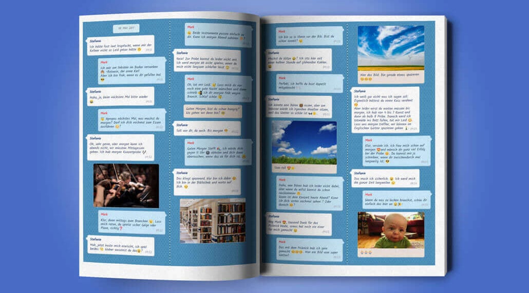 Print Facebook Messenger Chat as a Book or PDF