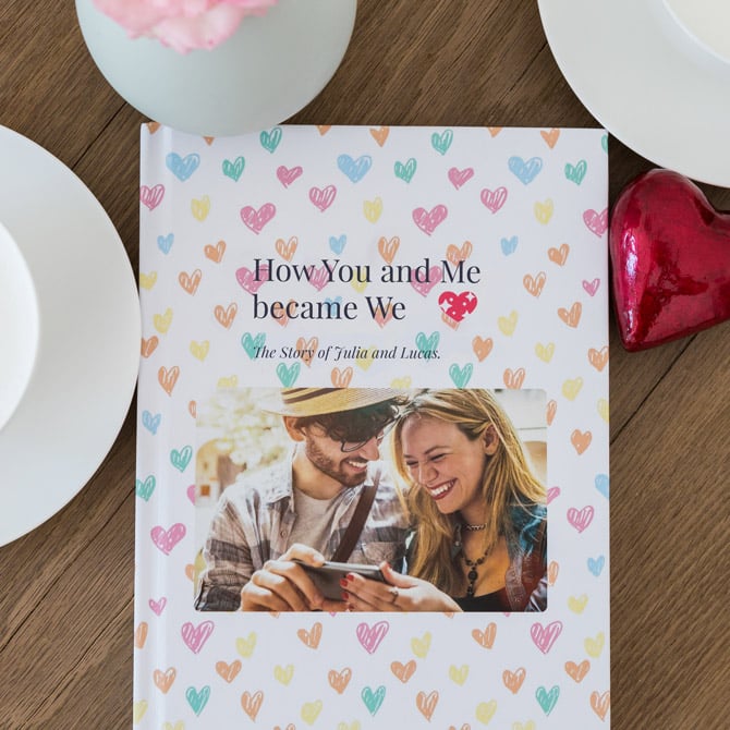 WhatsApp Lovestory Chat as a Book