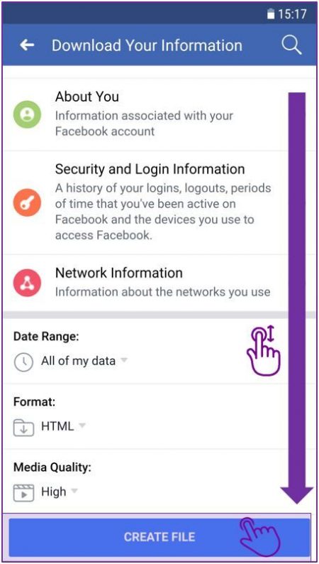 messenger access your chat history