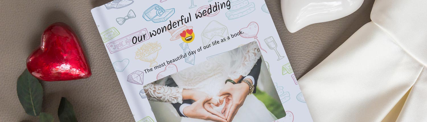 Your wedding chat as a book