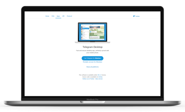 Telegram Desktop App downloaden