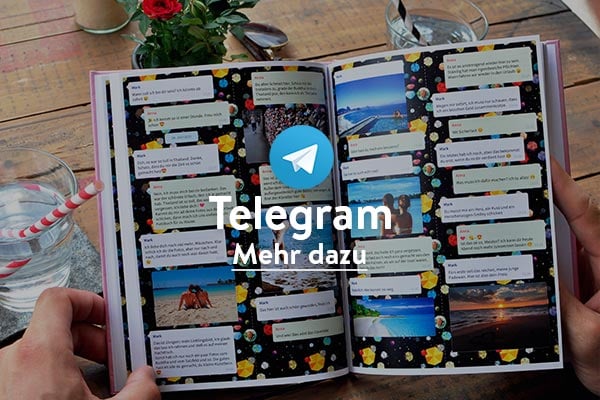 Telegram Chat Buch drucken