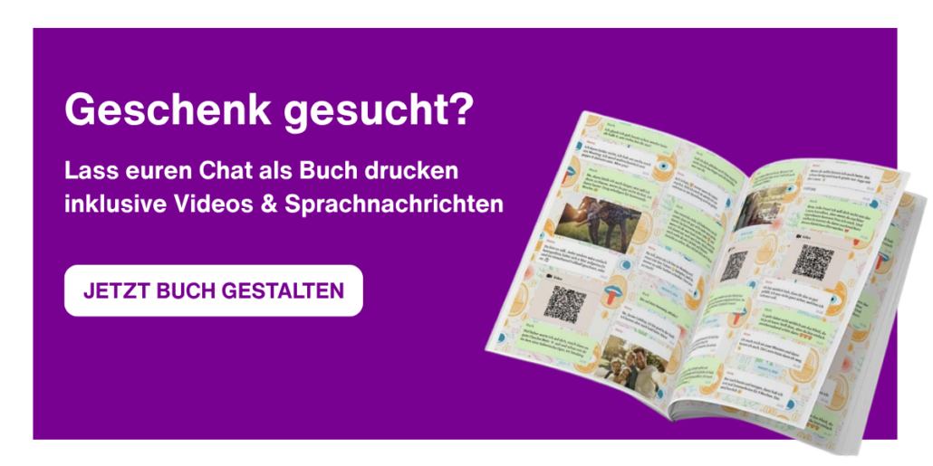 zapptales Chat-Buch als Geschenkidee